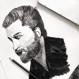 портрет мужчины 