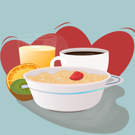 Завтрак (Vector) 