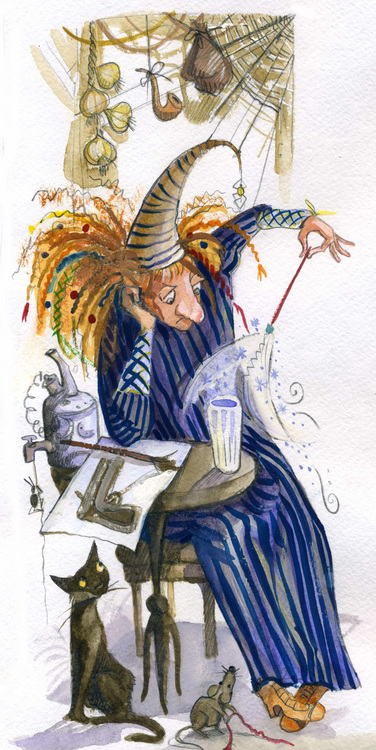 Колдунье не колдуется