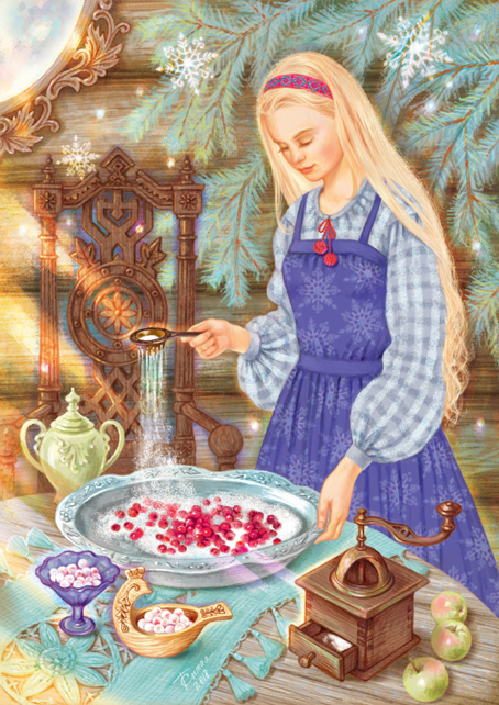 "Госпожа Метелица"  (клюква в сахаре)