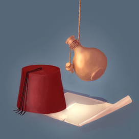 fez flask game object