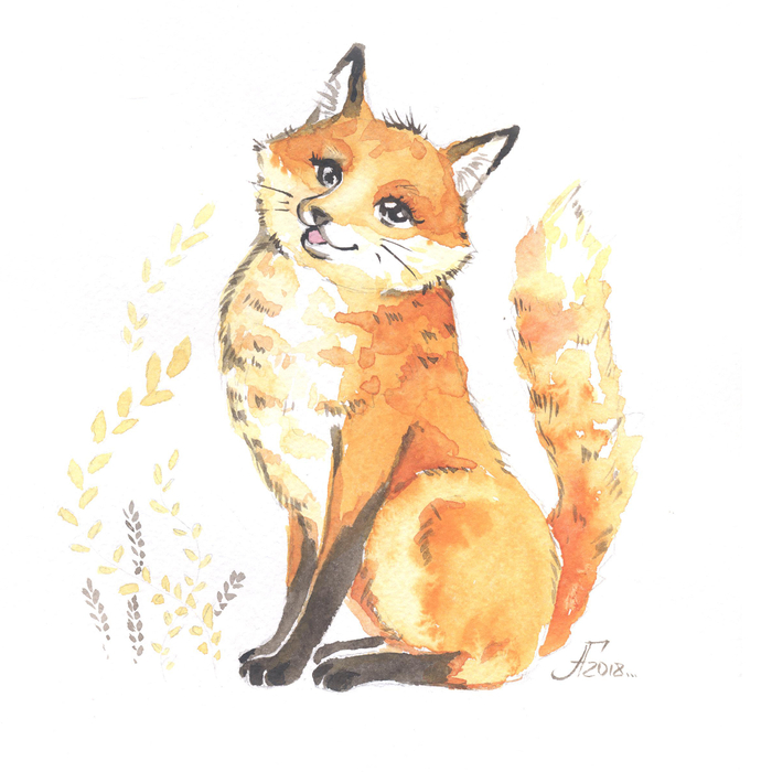 Рыжая красавица