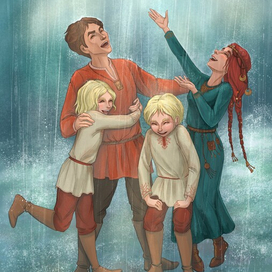 Иллюстрация к книге "Железный медведь"