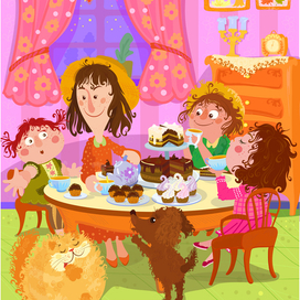 Чаепитие с интересными истоориями