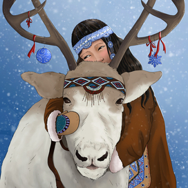 Новогодняя открытка