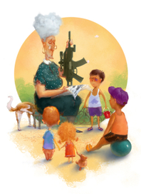 Сначала разберется бабушка!