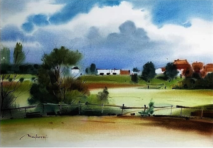 ,,Весенний этюд,,