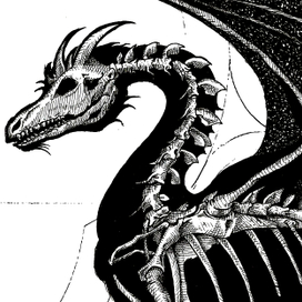 Dragon anatomy (original concept by Eugene Arenhaus)