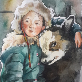 Портретный этюд