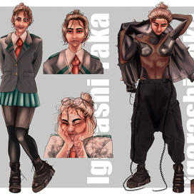 Иллюстрация с персонажем