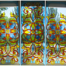 Витраж в ХПТК