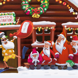 Santa's Destinations