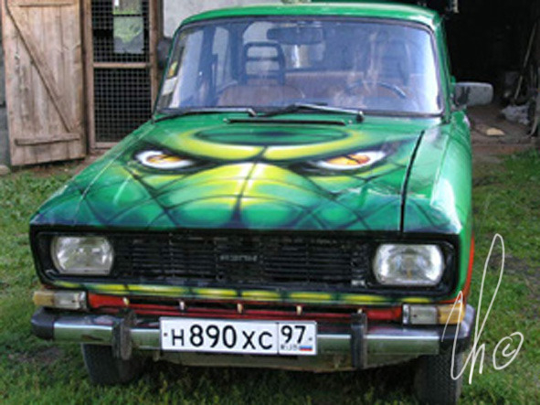 Москвич 2140 Green Dragon (общий вид).