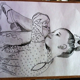 Маленькая гимнастка