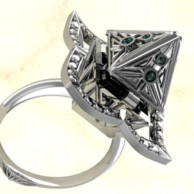 3D модель -кольцо