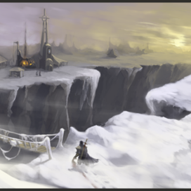 Landscape from imagination