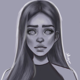 Портрет глаза ночи