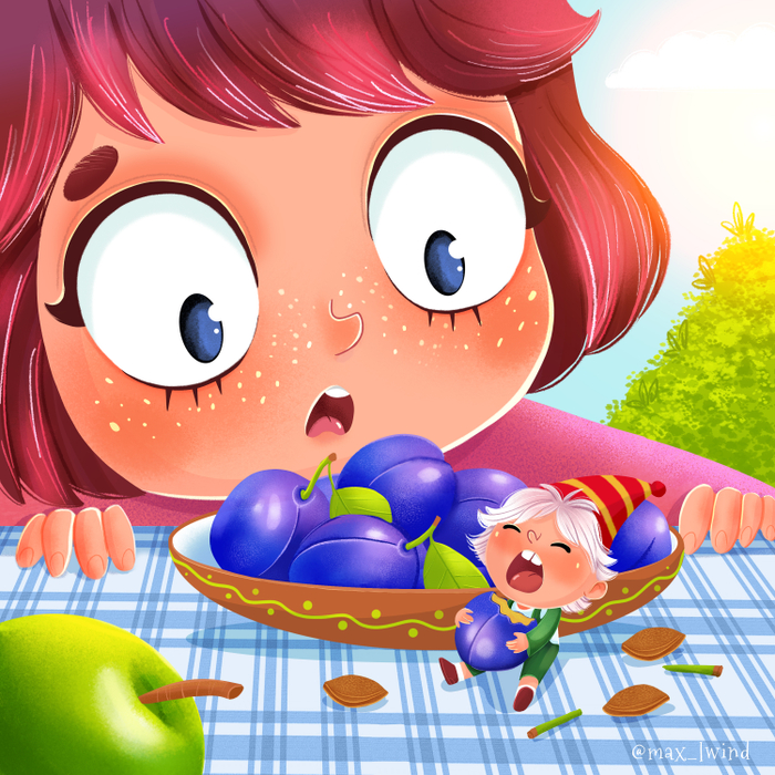 Сливовый обжорка