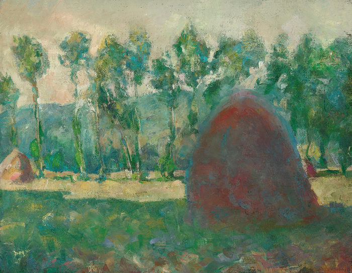 Клод Моне Стог сена в Живерни. 1889 (копия)