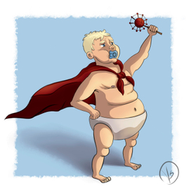 Самоуверенный младенец