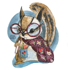 Бурундук ботаник и лоскутное одеяло