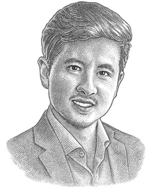 Гравюра портрет