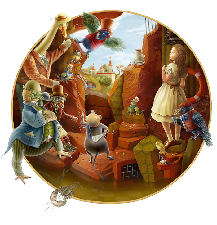 Алиса и птицы