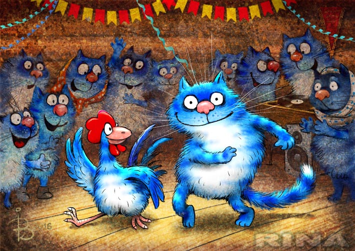 Кот и Петух зажигают в клубе