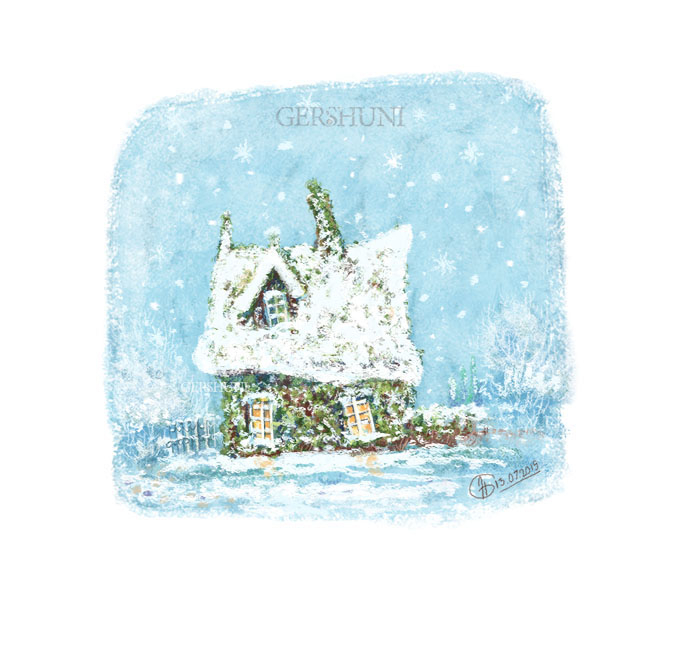 ..и всё уже по-новогоднему..)) с Наступающим!!)