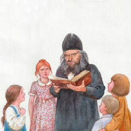 Иллюстрация к книге о свт. Иоанне Шанхайском