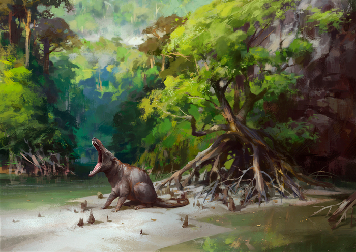 Эндрюсарх. Утро эоценового периода.