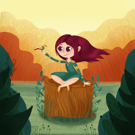 Дева, которая покровительствует птицам и носит серебрянное укрошение