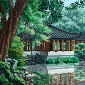 Японский пейзаж