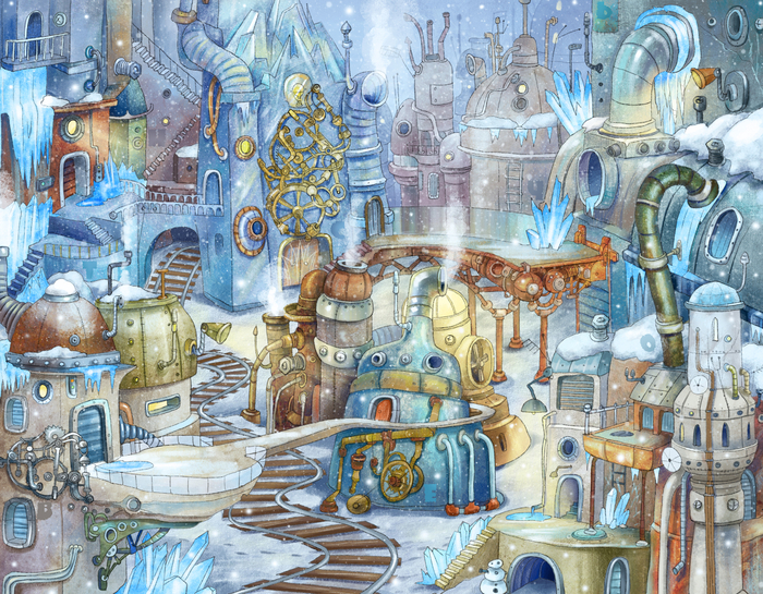 Снежный городок