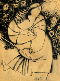 Путь самурая (Поэт Строчков за работой)