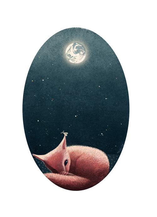 пролетая голубую планету