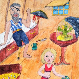 В пиратском логове