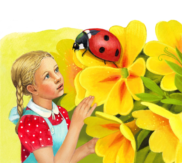 Машенька и божья коровка