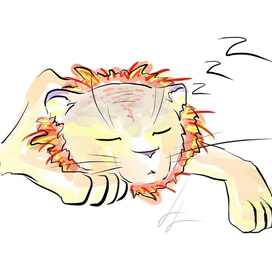 Спящий лигруша