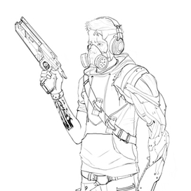 cyberpunk guy