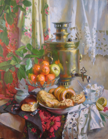 Чай с карамелью