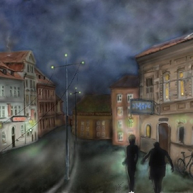 Ночью город не спит!