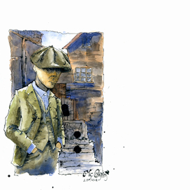 "Острые козырьки."