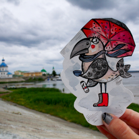 Птиц в непогоду 