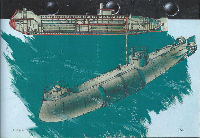 Подводная лодка Ивана Александровского.