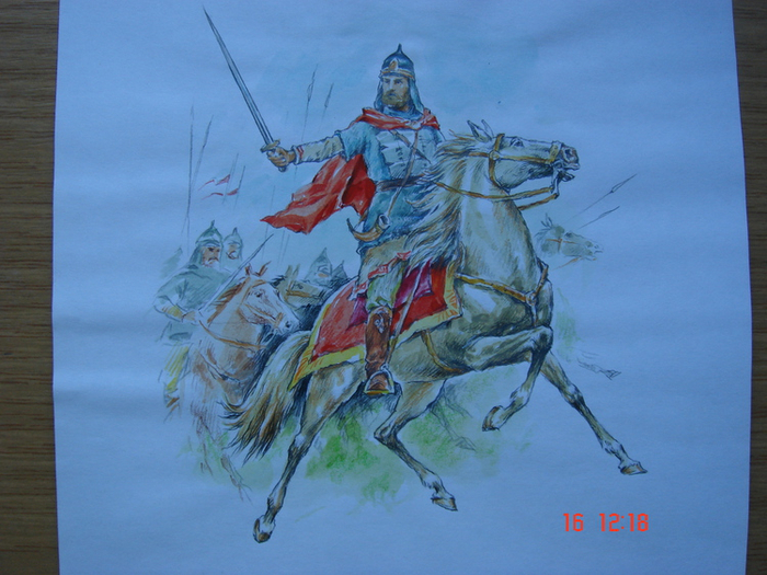 рисунок на обложку "Святая Русь" том1