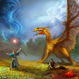 золотой дракоша