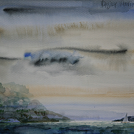 свет в проливе