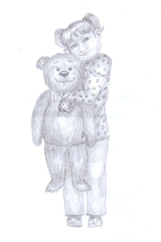 С медвежонком