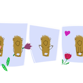 Фрагменты паттерна "Мишки".